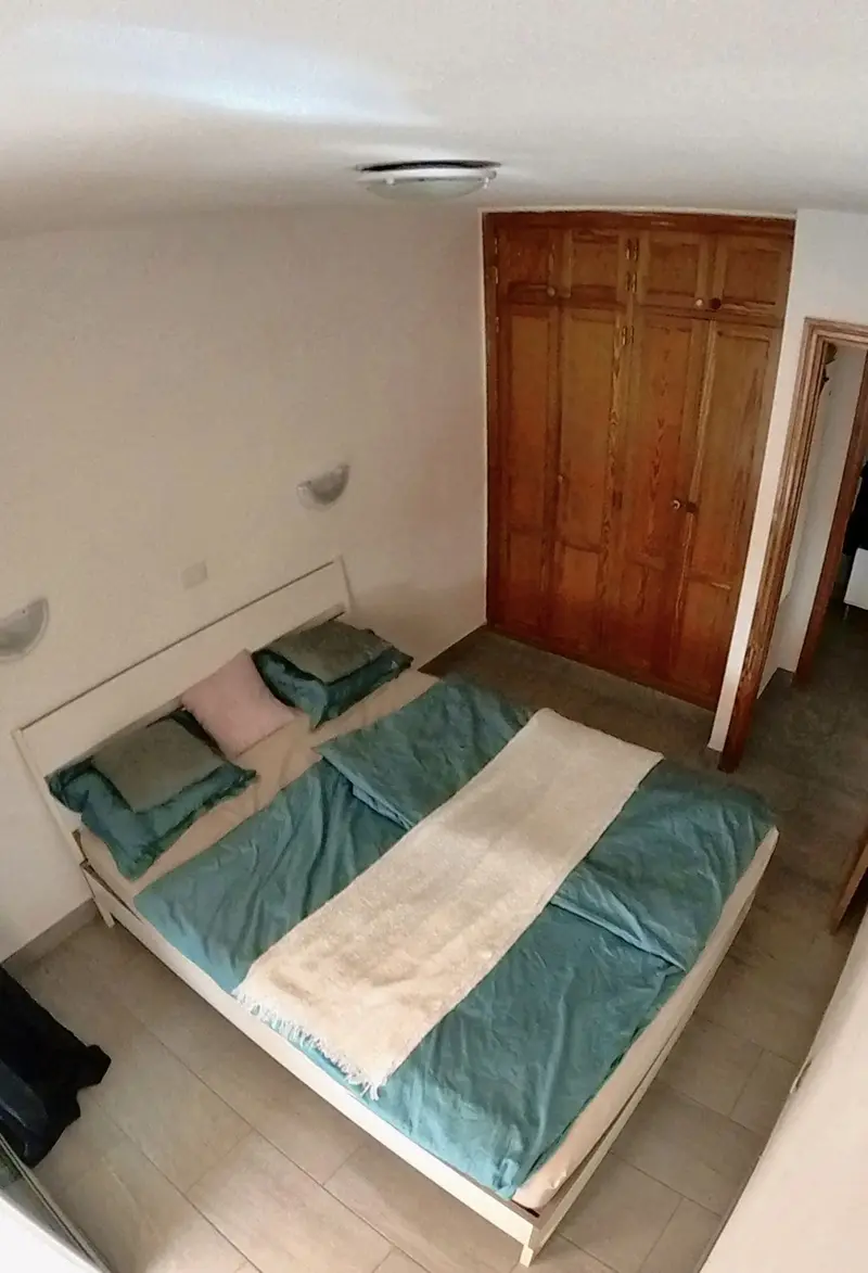 Bedroom with wardrobe